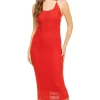 Ali Crochet Maxi Dress