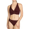 Amy Banded Triangle Bikini Top