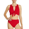 Amy High Neck Bikini Top