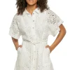 Anglaise Collared Mini Dress