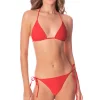 Balmy Reversible Triangle Bikini Top