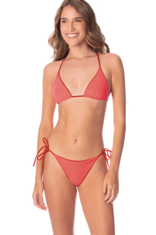Balmy Reversible Triangle Bikini Top