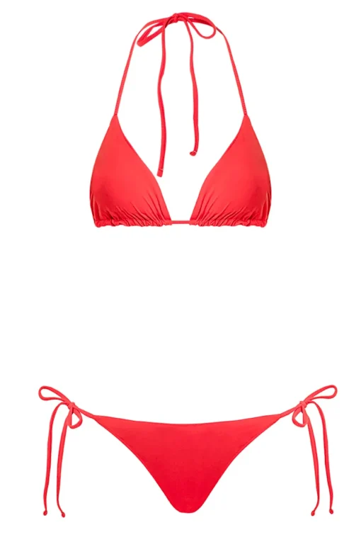 Balmy Reversible Triangle Bikini Top