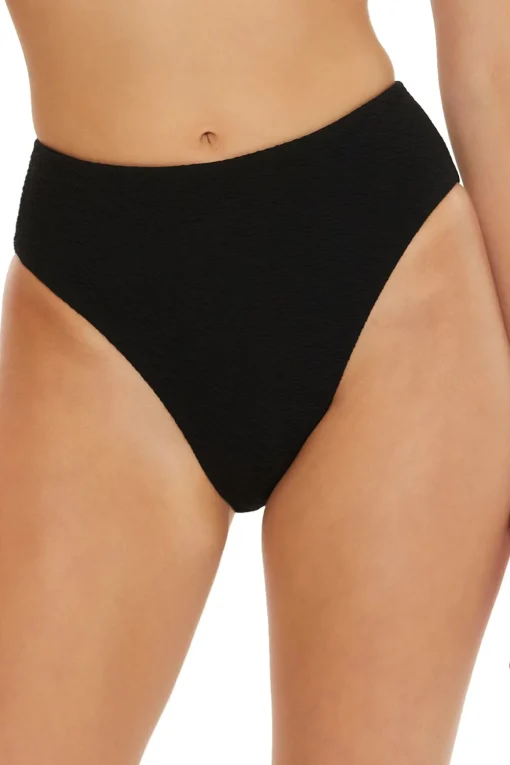 Black Sands High Waist Bikini Bottom