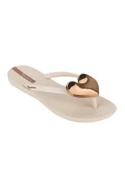 Bold Heart Flip Flops