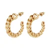 Bronxy Creole Earrings