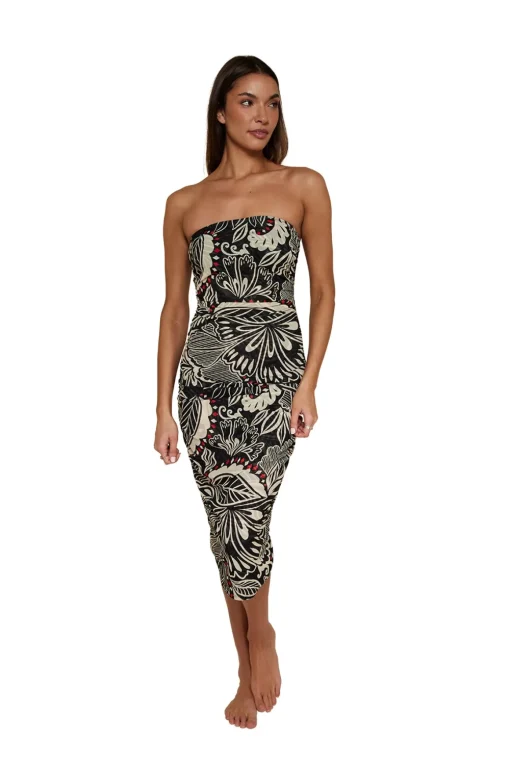 Caspian Mesh Cover-Up Dress