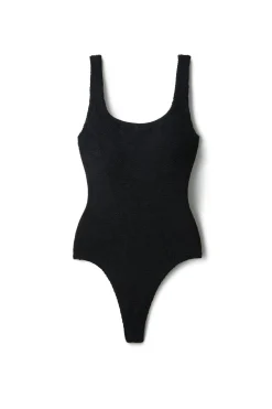 Classic Square Neck One Piece Swimsuit