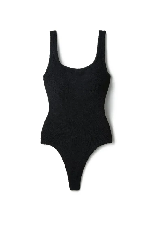 Classic Square Neck One Piece Swimsuit