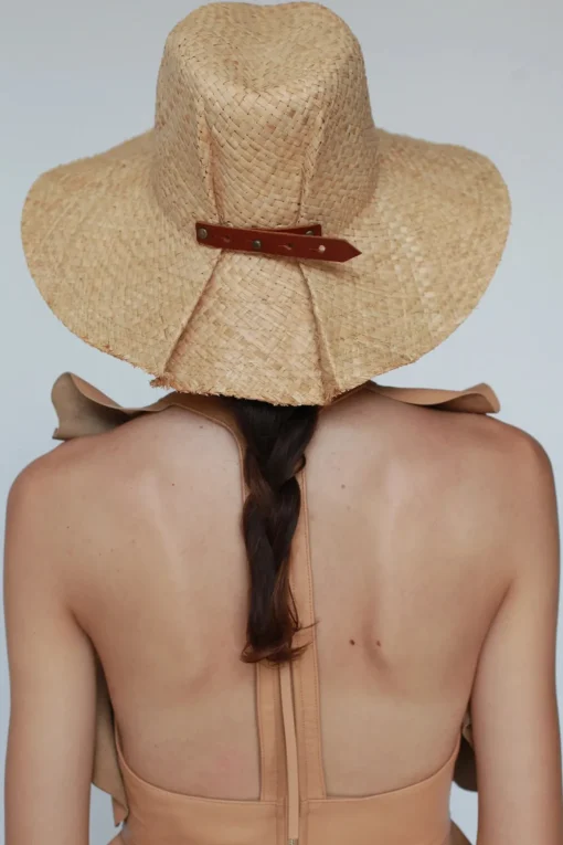 Commando Raffia Sun Hat