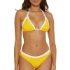 Courtside Triangle Bikini Top