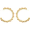 Crochet Hoop Earrings