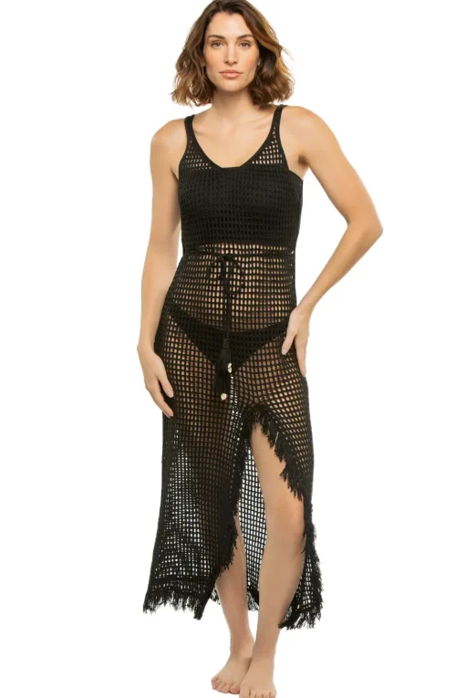 Crochet Midi Dress
