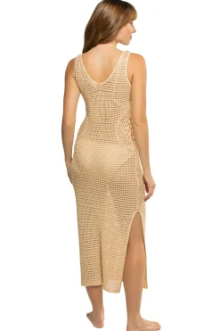 Crochet Midi Dress