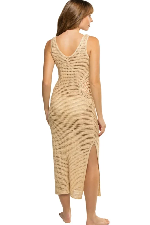 Crochet Midi Dress