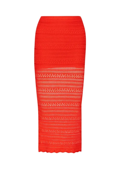 Crochet Midi Skirt