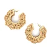 Crocus Hoop Earrings