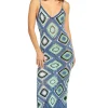 Diamond Crochet Midi Dress