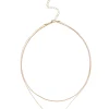 Double Pearl Necklace