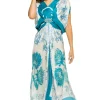 Draped Maxi Dress