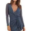 Emily Long Sleeve Mini Dress