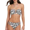 Eye Catcher Halter Bandeau Bikini Top