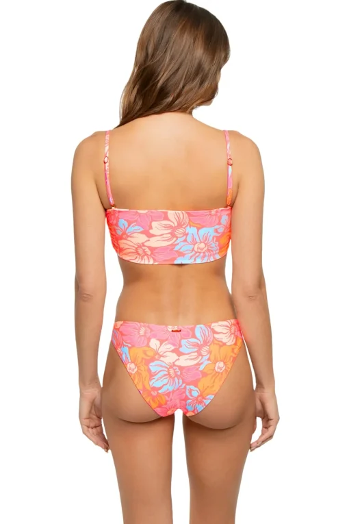 Flicker Reversible Convertible Bandeau Bikini Top