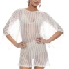 Flow Sleeve Mini Cover Dress