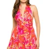Flying Birds Mini Dress