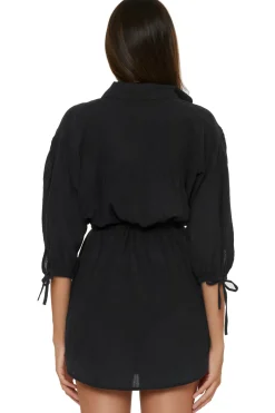 Gauzy Shirt Dress