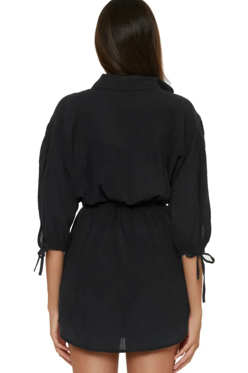 Gauzy Shirt Dress