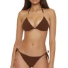 Glimmer Triangle Bikini Top