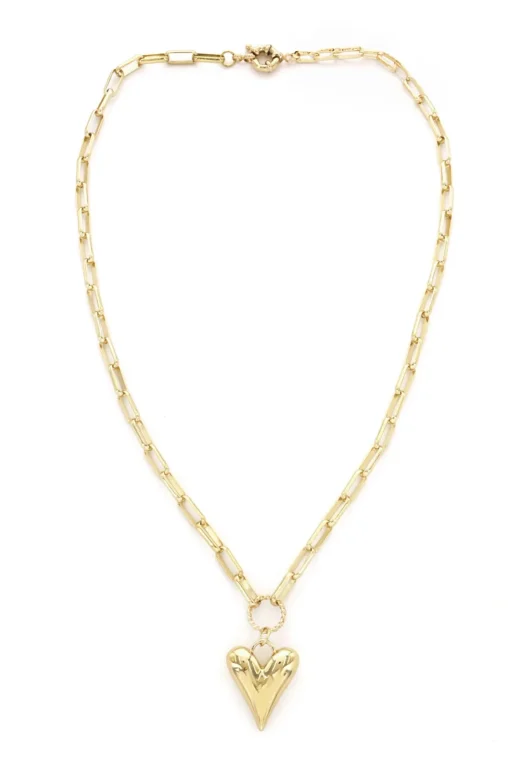 Gold Heart Necklace