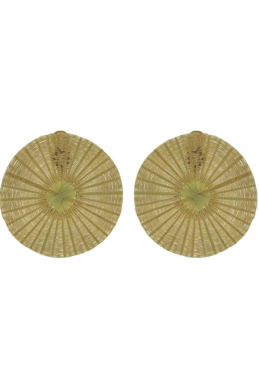 Gold Ka'i Petite Circle Earrings