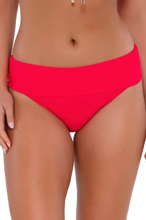 Hannah Banded High Waist Bikini Bottom