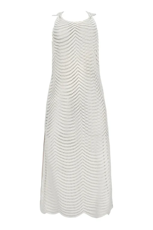 Harbor Doily Midi Dress
