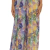 Lace-Up Botanical Pants
