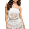 Maddison Lace Coverup Mini Dress