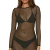 Mesh Mini Dress