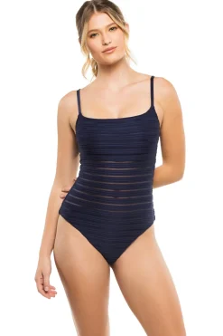 Mesh One Piece Swimsuit