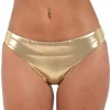 Metallic Hipster Bikini Bottom