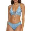 Mira Banded Halter Bikini Top