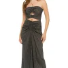 Montauk Cut-Out Midi Dress