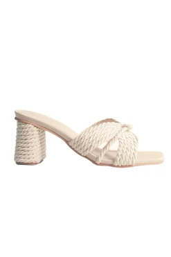 Myla Corded Heel Sandals