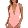 Plunge One Piece Swimsuit