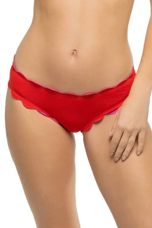 Scallop Hipster Bikini Bottom