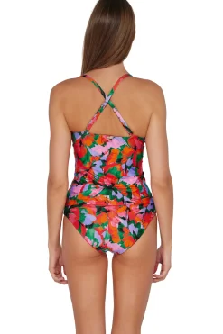 Simone Convertible Strap Tankini Top
