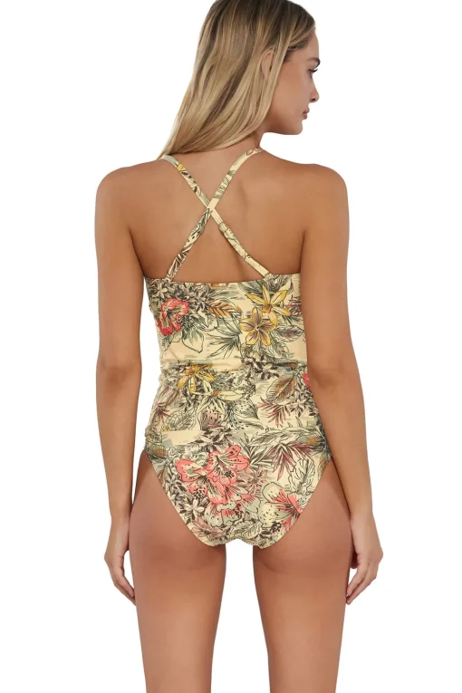 Simone Convertible Strap Tankini Top