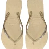 Slim Sparkle Flip Flops