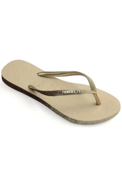 Slim Sparkle Flip Flops